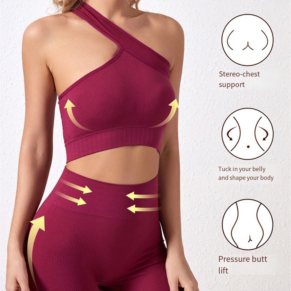 2 stuks herbruikbare naadloze  - Seamless Ribbed Workout Tank Top recensie en prijs